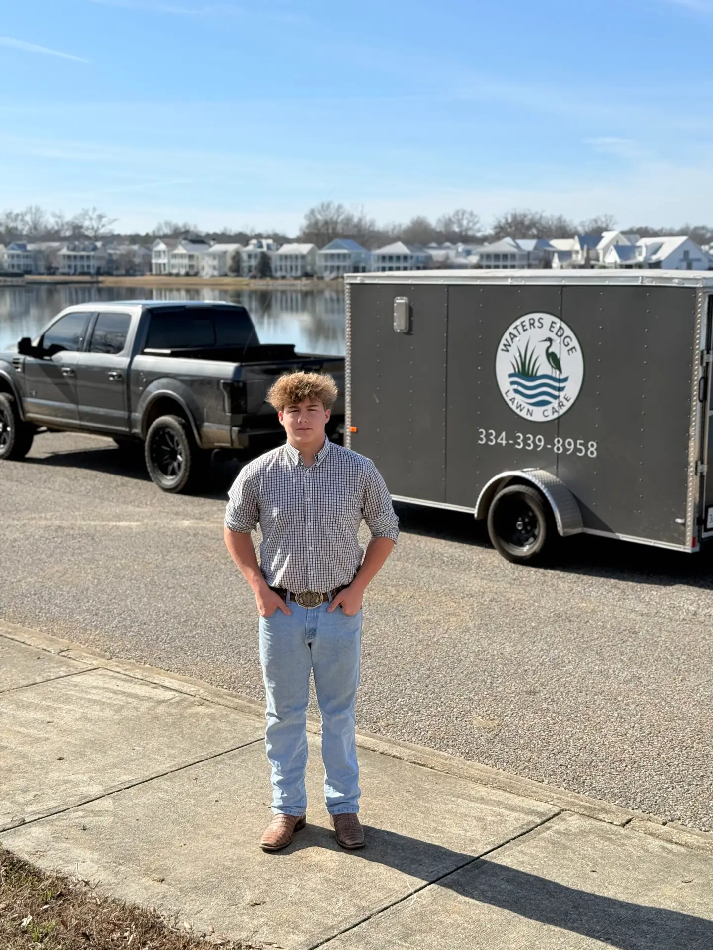 Waters Edge Lawn Care Owner JC