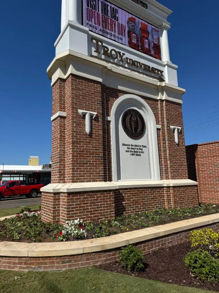 Troy University campus